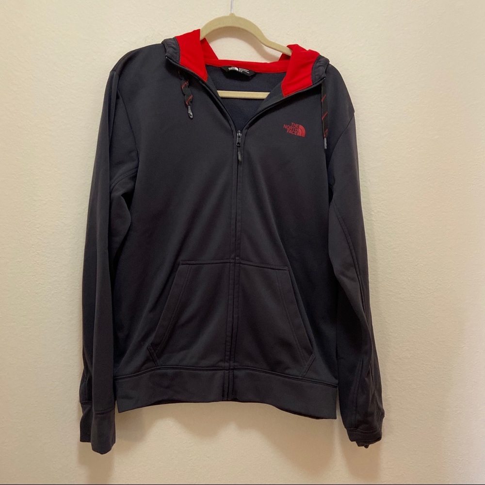 North Face Zip-Up Sweatshirt